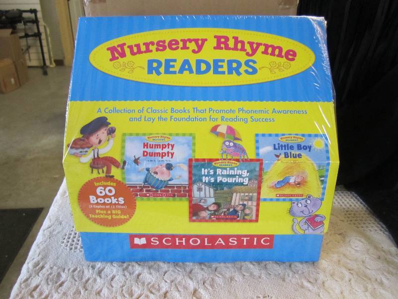 lot 165 image: Case of 2 Scholastic Nursery Rhyme ...