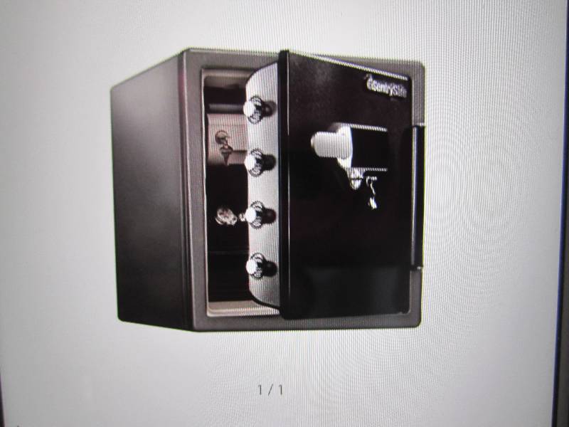 lot 203 image: Sentry Safe Security Safe 1.23 ft D...