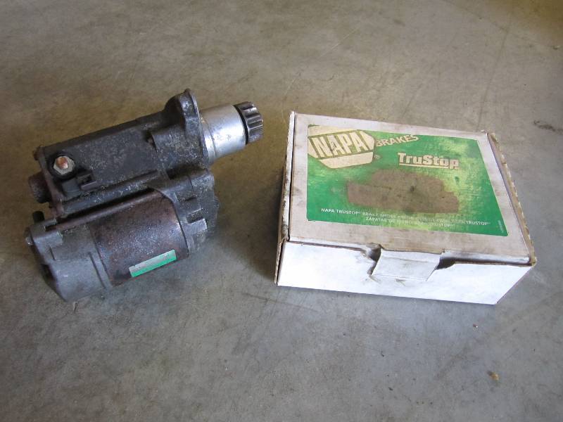 lot 220 image: Brake Pads and Starter See Photos...