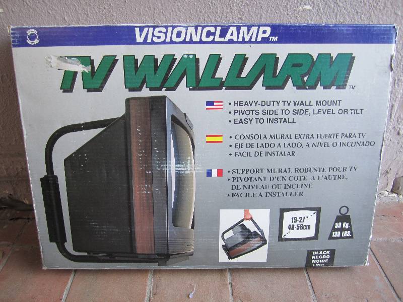 lot 223 image: Vision Clamp TV Wall Arm Open Box...