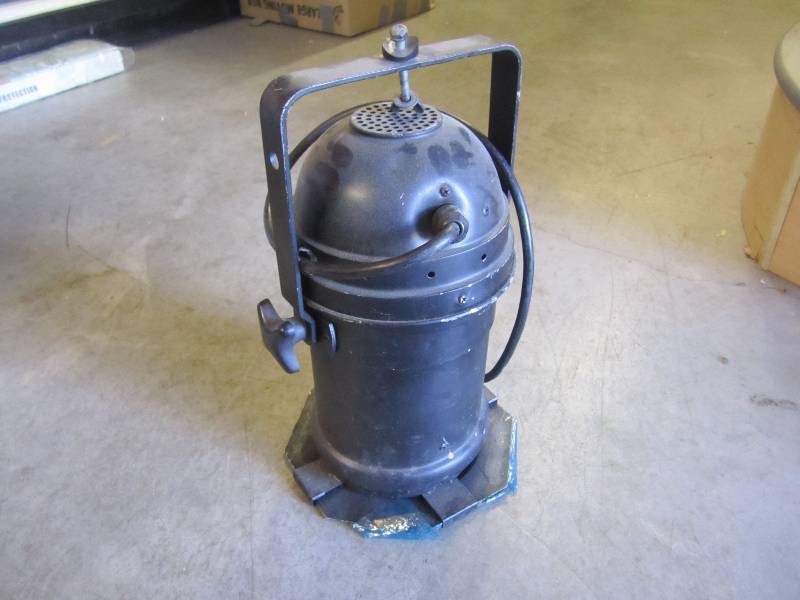 lot 247 image: Vintage Par Can Stage Light with Mo...