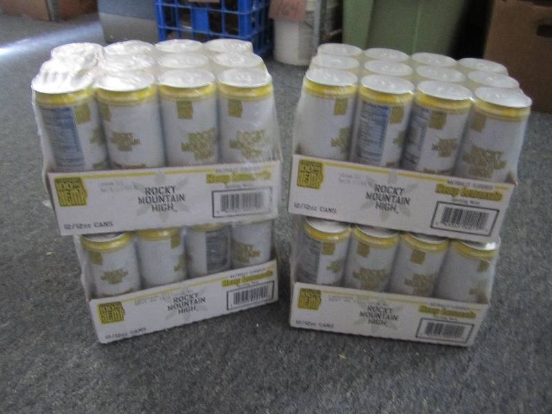 lot 256 image: 4 12-Packs of Rocky Mountain High H...