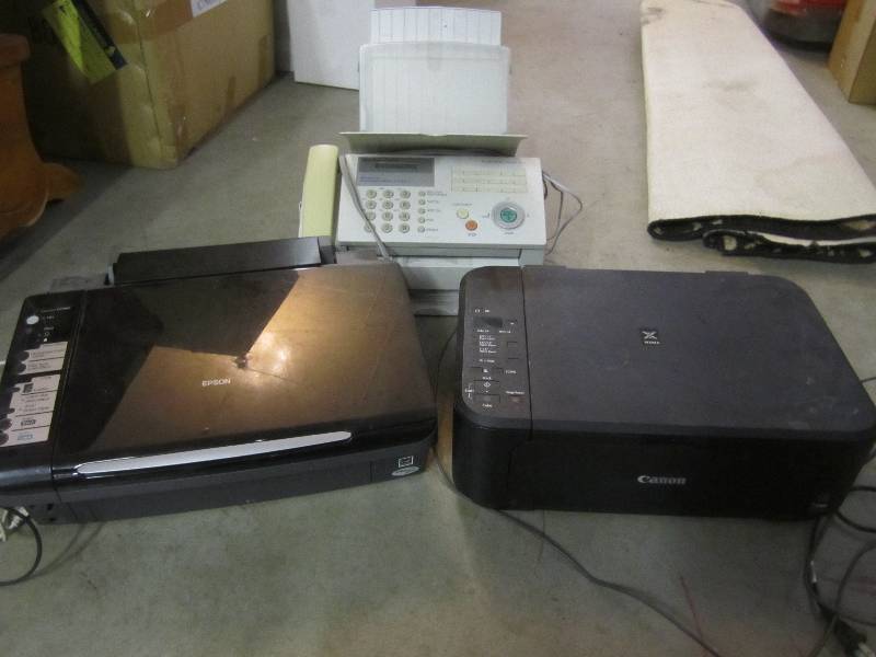 lot 269 image: 2 PrintersScanners and a Fax Machi...