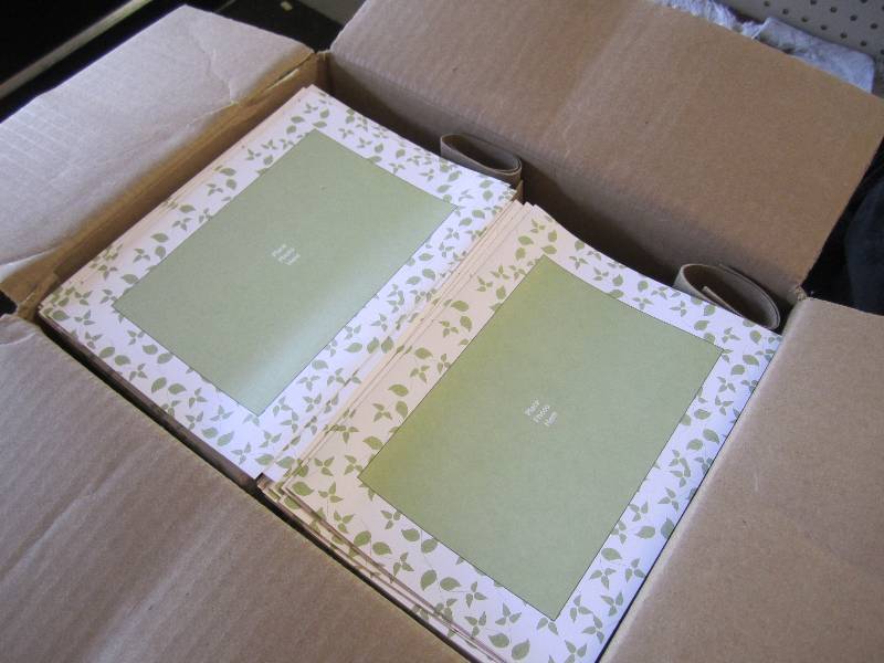lot 290 image: Case of 900 Green Ivy Christmas Pho...