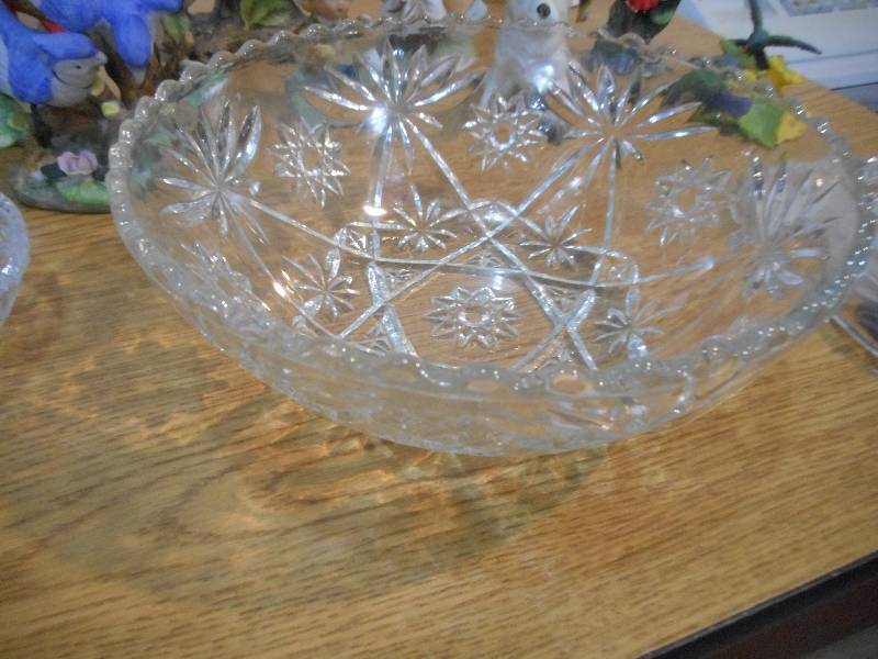 MISC LOT- GLASS, FIGURINES, VASES