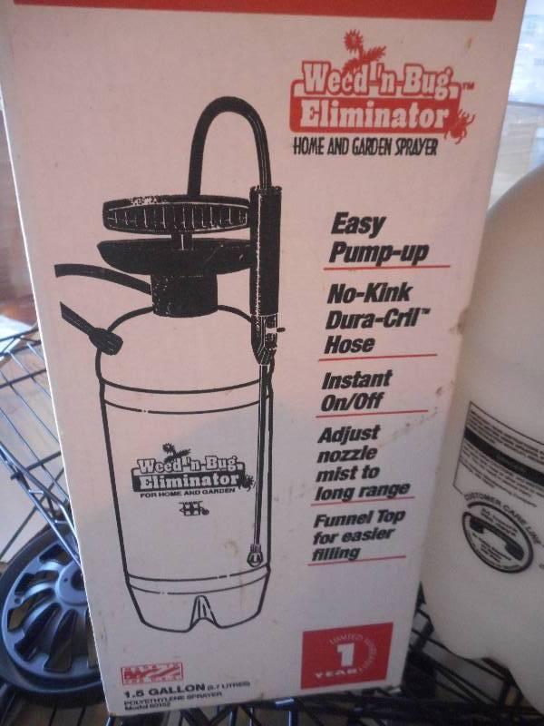 1.5 GALLON HUDSON VALUE WEED AND BUG ELIMATOR SPRAYER