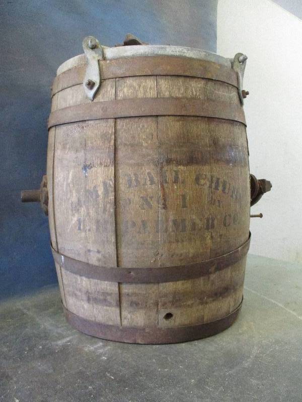 Vintage Wooden Butter Churn