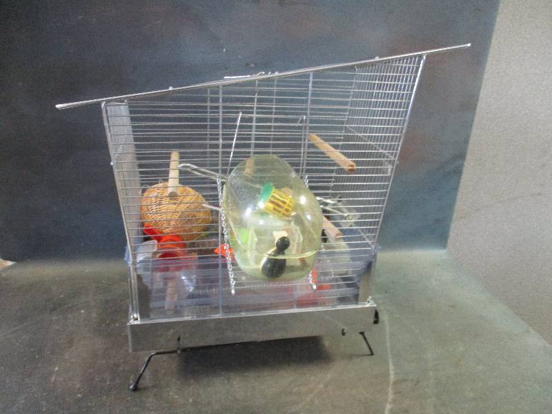 Birdcage with accessories