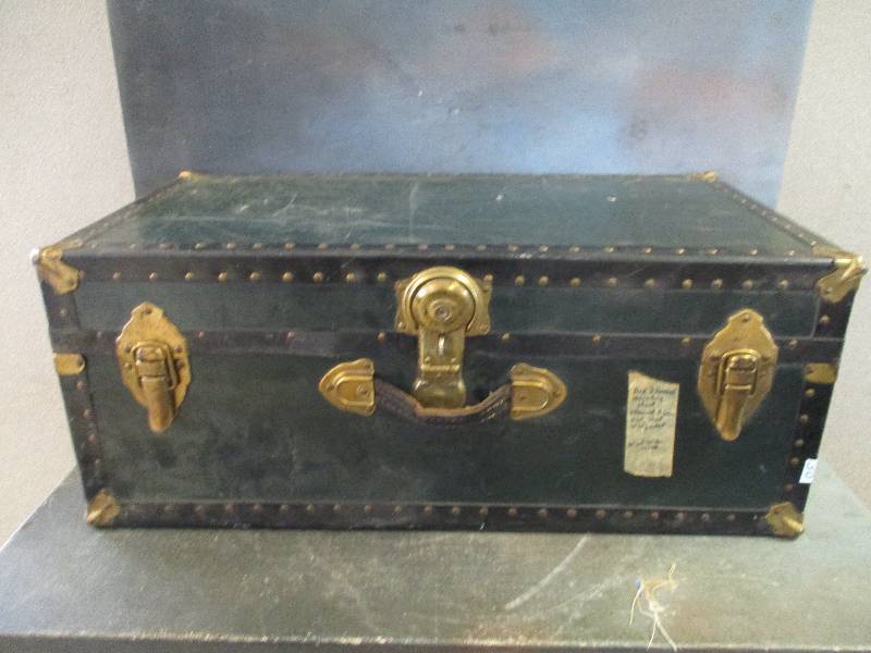 Blue Travel Trunk