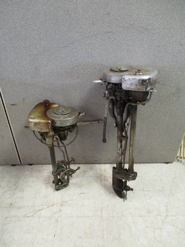 Vintage Johnson Outboard Motor