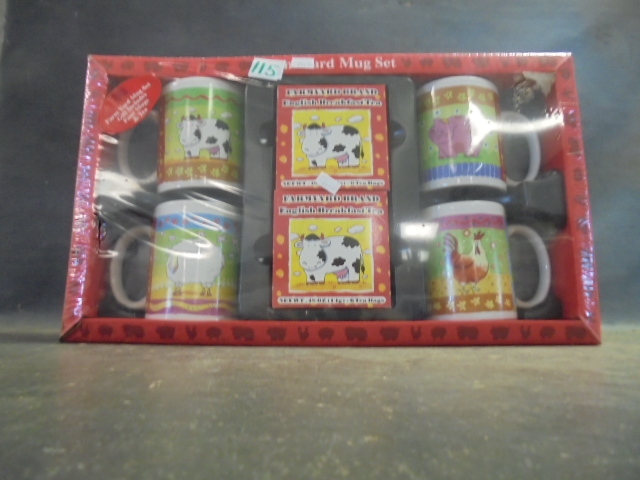 Farmyard Mug Gift Set