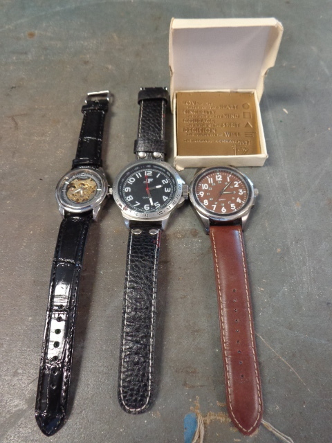 Watches and Medallion