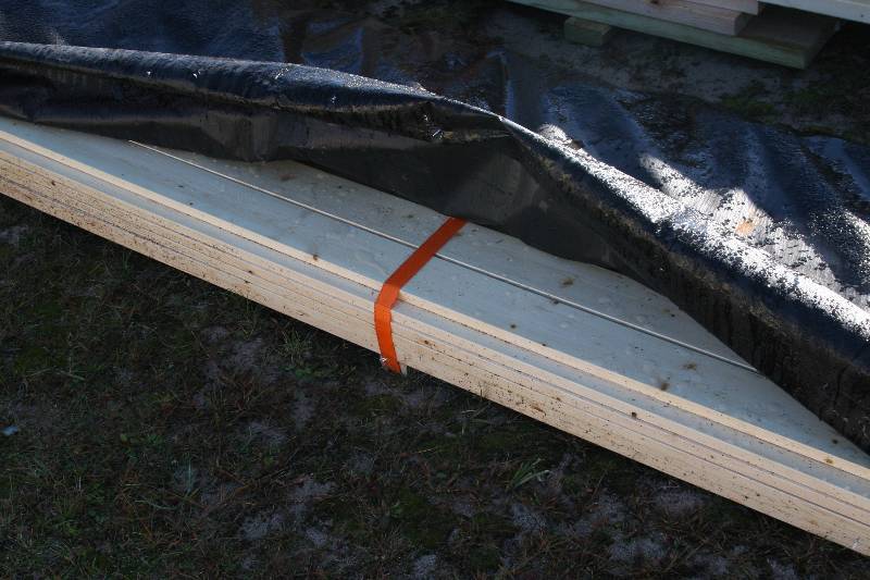 lot 21 image: 1x4 Clear Finish Pine Planks