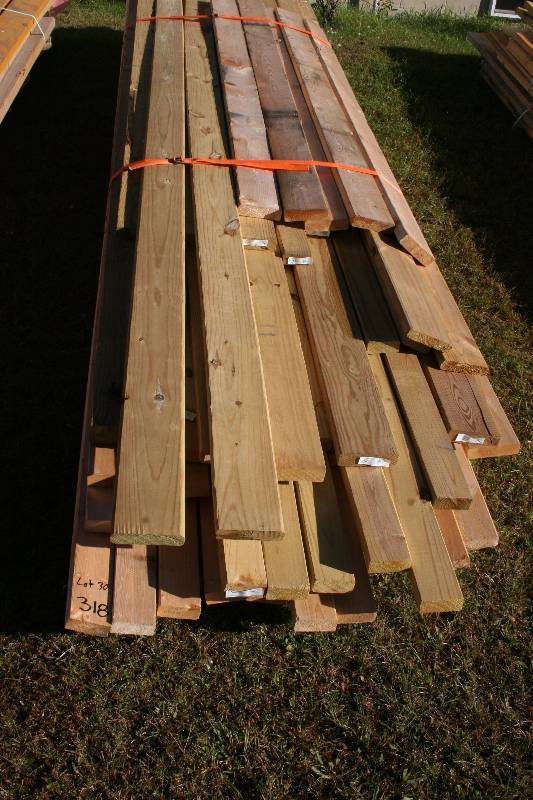 lot 30 image: Green Treated and Common Lumber