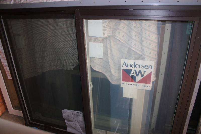 lot 145 image: Andersen Sliding Glass Window