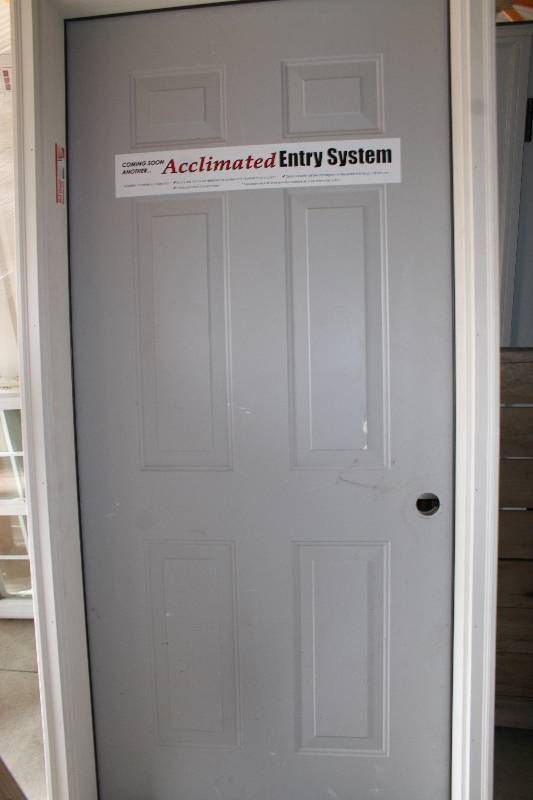 lot 156 image: Pre Hung Insulated Exterior Door