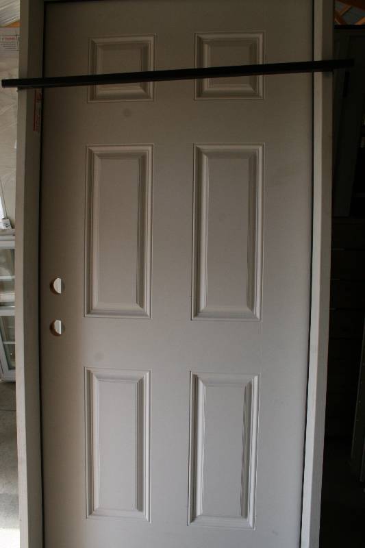 lot 158 image: Pre Hung Insulated Exterior Door