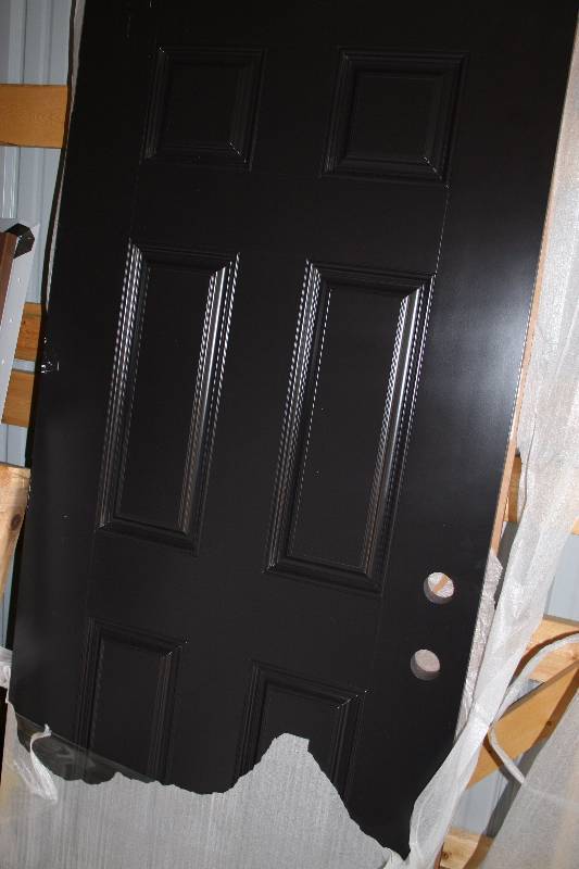 lot 168 image: Wooden Exterior Door