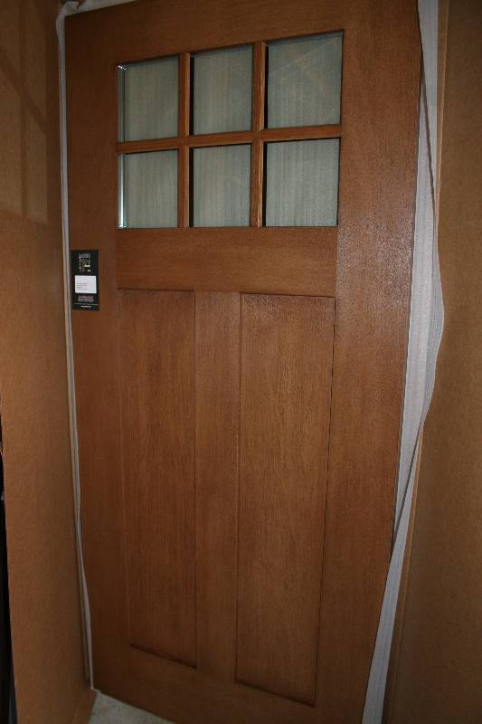 lot 169 image: Composite Exterior Door with Glass