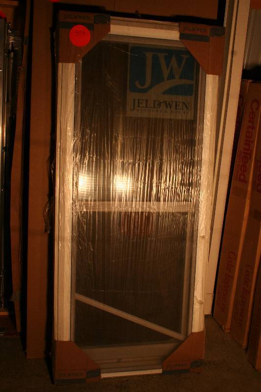 lot 211 image: White Vinyl Double Hung Window