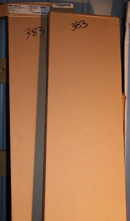 lot 217 image: Lynden Red Oak Bi Fold Doors