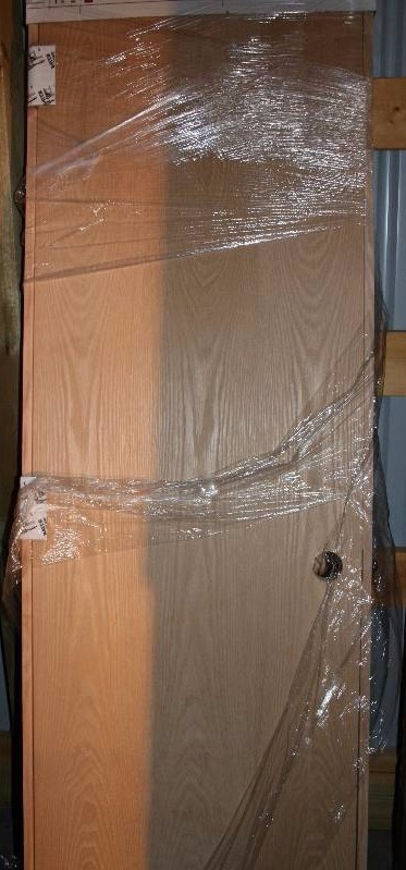 lot 221 image: Pre Hung Oak Door