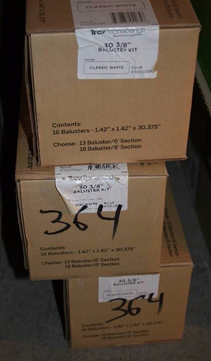 lot 229 image: Trex Baluster&nbspKits
