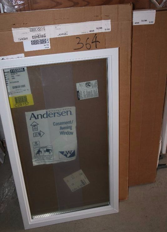 lot 248 image: Andersen Casement Awning Windows