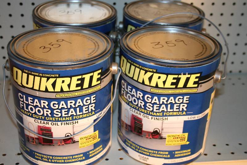 lot 313 image: Clear Garage Floor Sealer