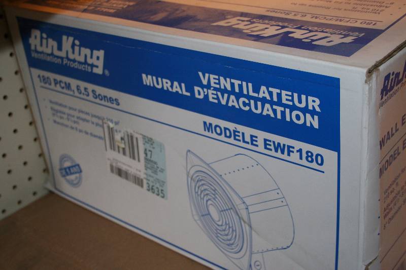 lot 345 image: Exhaust Fan