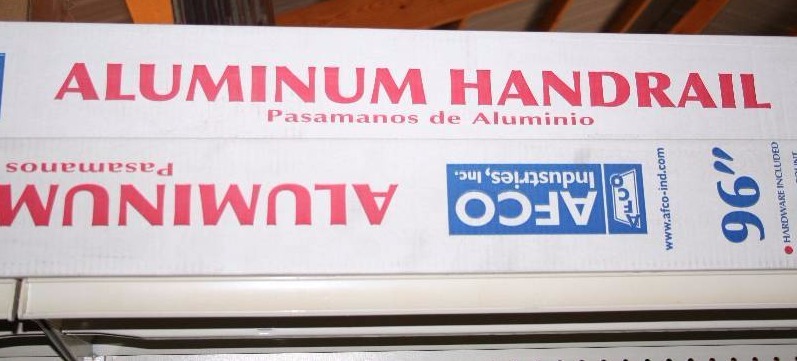 lot 351 image: Afco Aluminum Hand Rails