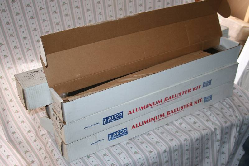 lot 353 image: Aluminum Ballisters