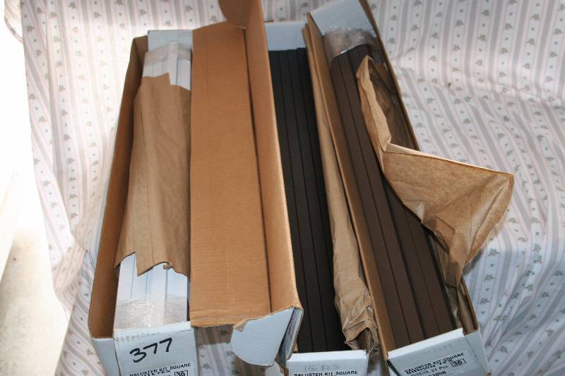lot 354 image: Aluminum Ballisters