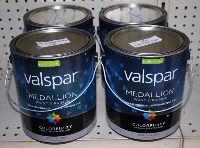 lot 394 image: Valspar Paint and Primer