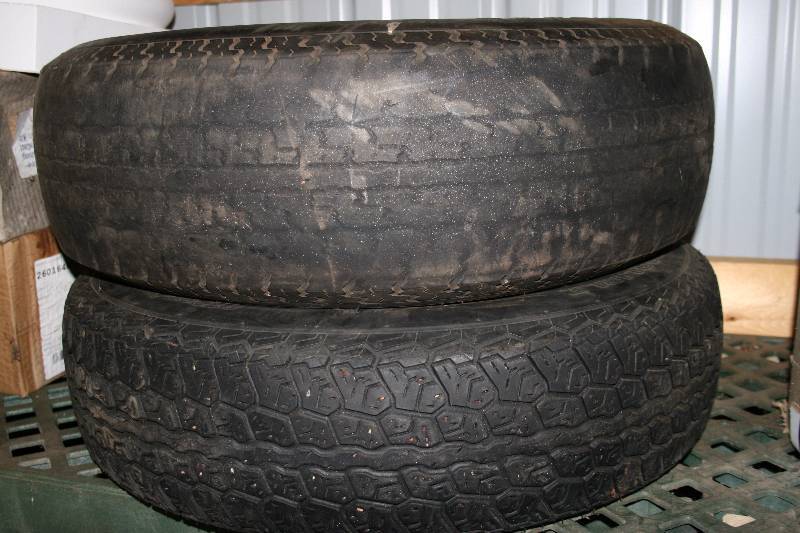 lot 416 image: Two Tires with Rims