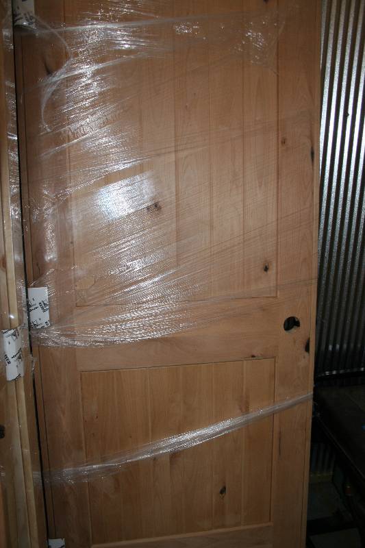 lot 427 image: Solid Pine Pre Hung Interior Door