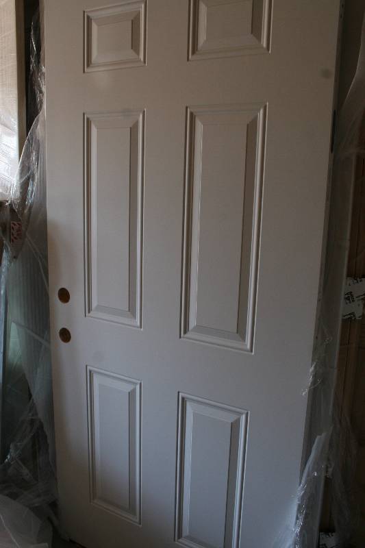 lot 438 image: Steel Insulated Exterior Door