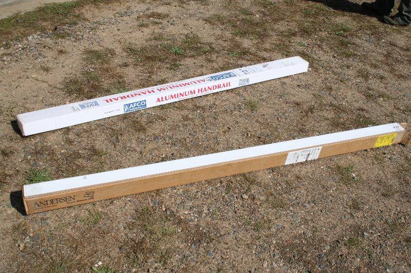 lot 477 image: Aluminum Hand Rail and Door Gasket