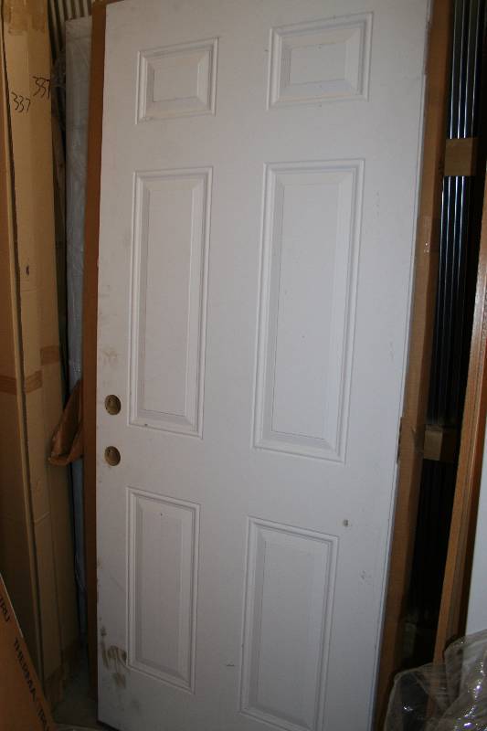 lot 488 image: Insulated Steel Exterior Door