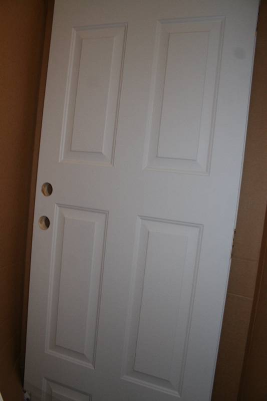 lot 489 image: Steel Insulated Exterior Door