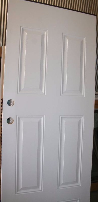 lot 541 image: Insulated Steel Exterior Door