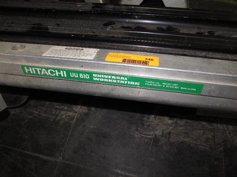 lot 546 image: HITACHI UNIVERSAL WORK STAND