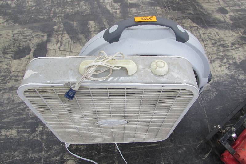 lot 501 image: TWO FLOOR FANS