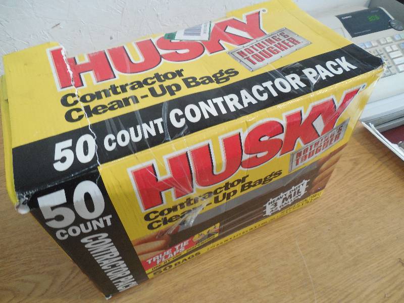 HUSKY 42 Gal. Contractor Bags (50-Count)