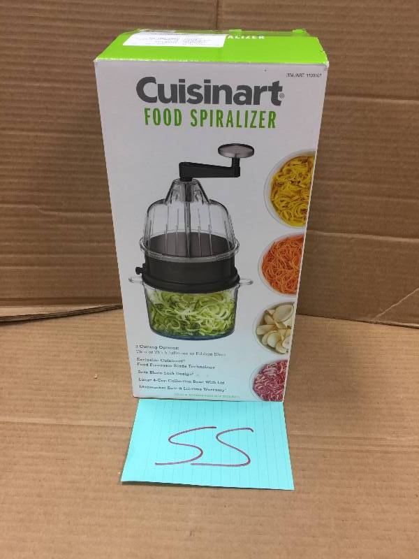 lot 55 image: Cuisinart Food Spiralizer not used