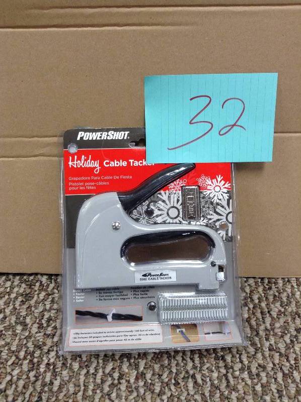 lot 32 image: Arrow Fastener 5900 PowerShot
