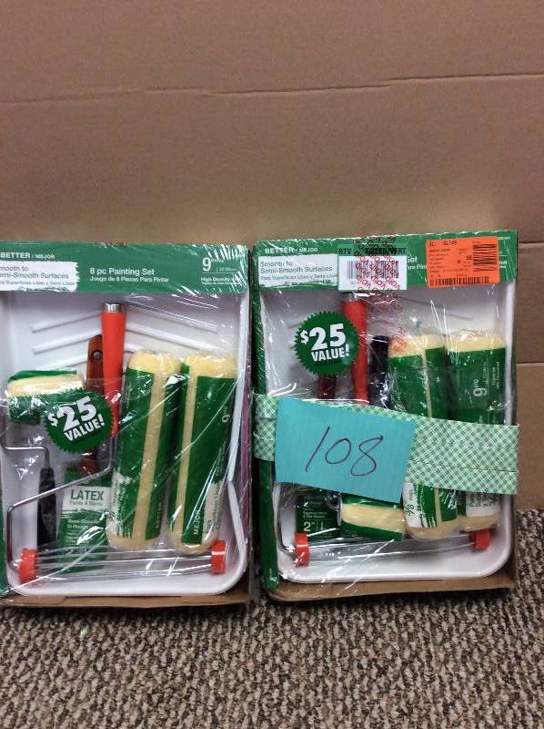 lot 108 image: Lot of 2 Paint Kits not used