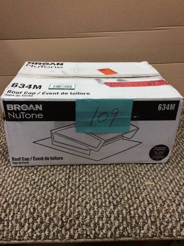 lot 109 image: Broan Nutone 634M