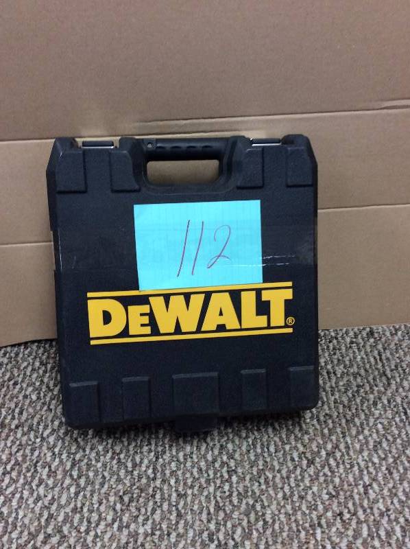 lot 112 image: Dewalt Pneumatic 16-Gauge 2-12 in. Nailer DWFP71917