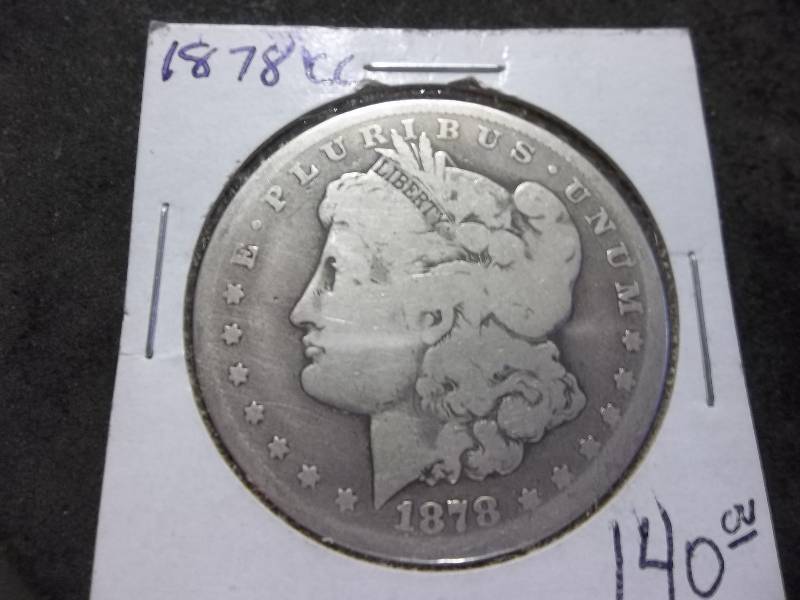 1878 CC  Morgan Silver Dollar